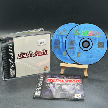 Metal Gear Solid - Tactical Espionage Action - PS1 Playstation 1 NTSC-US