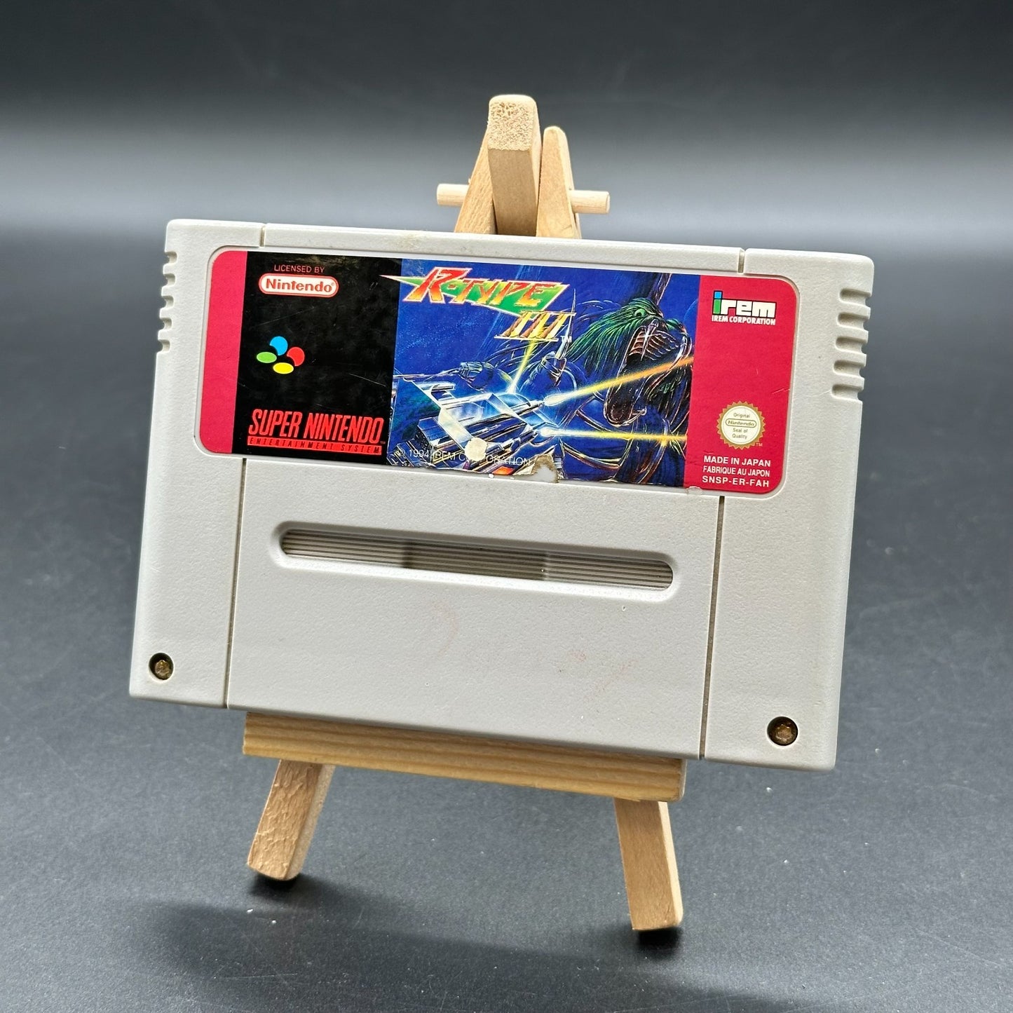 SNES Super Nintendo R-Type III OVP