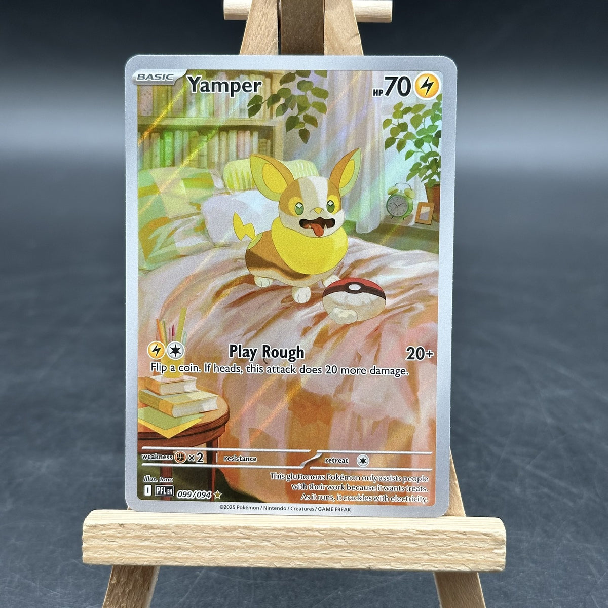 Yamper - Phantasmal Flames - PFL 99 (Pokémon TCG, Englisch, Near Mint)