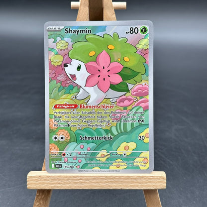 Shaymin 185/182 DRI Illustration Rare Pokemon Karte Ewige Rivalen Near Mint