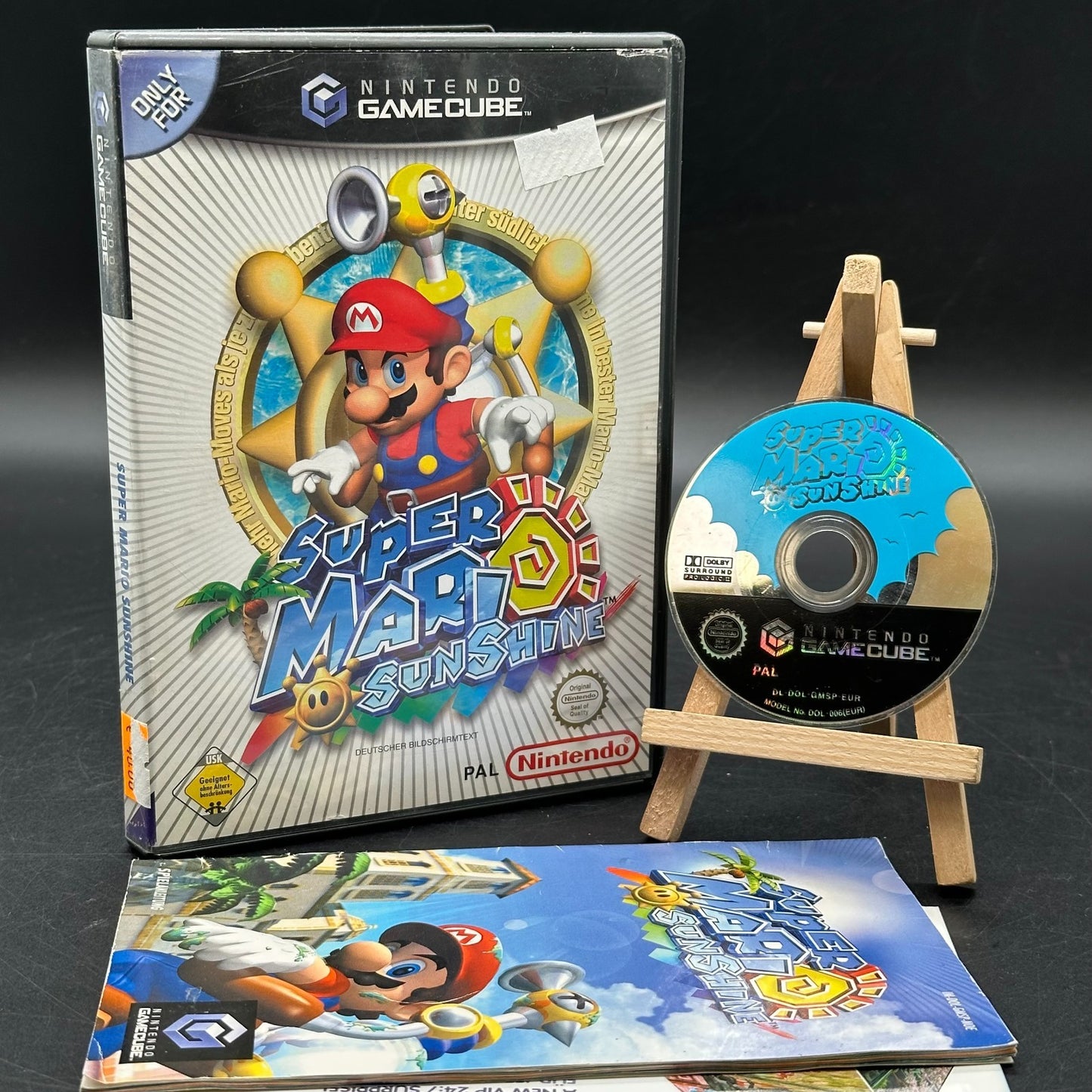 Super Mario Sunshine (Nintendo GameCube) - CD aufpoliert ✅