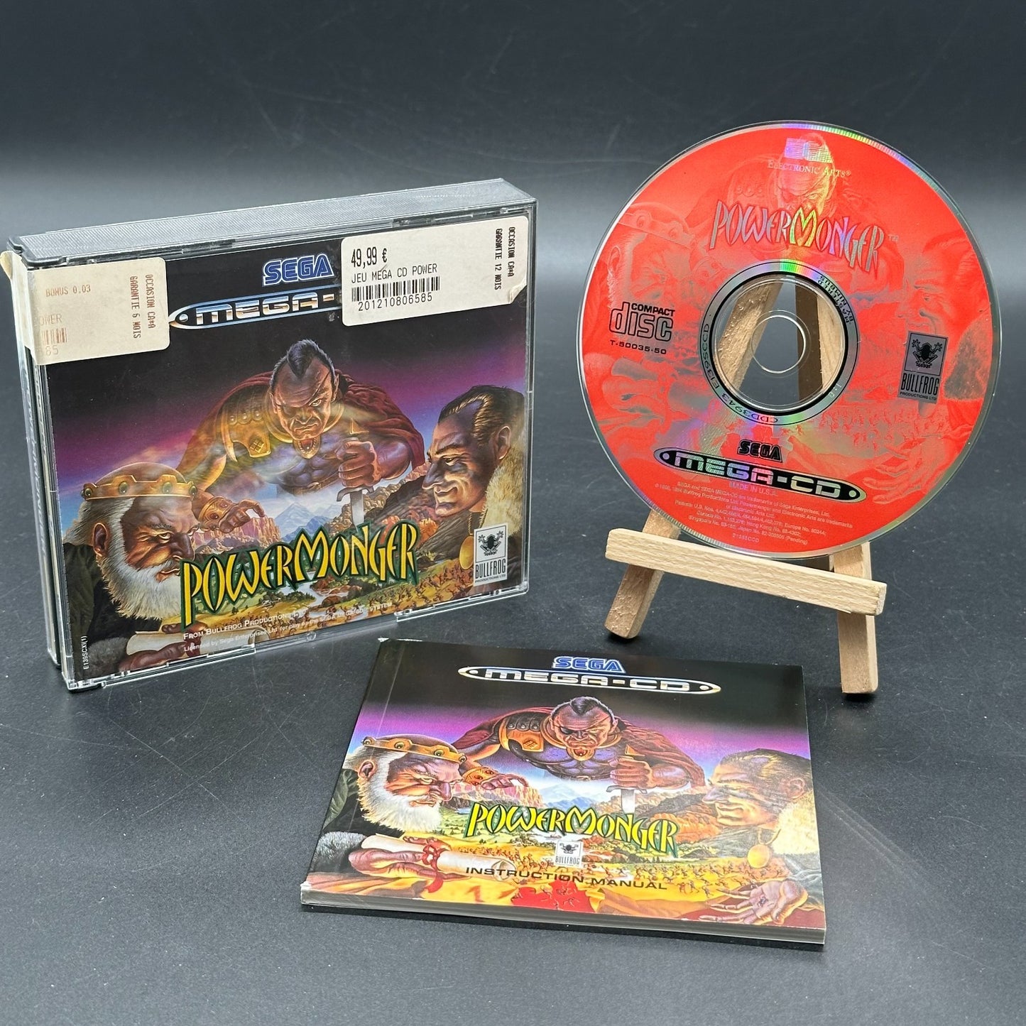 SEGA Mega-CD - Powermonger - TOP / MCD Spiel