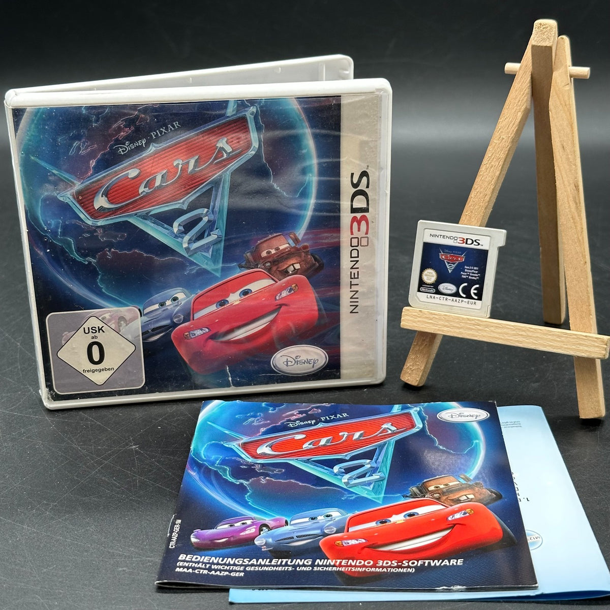 Cars 2 Nintendo 3DS PAL Spiel Modul OVP 2011
