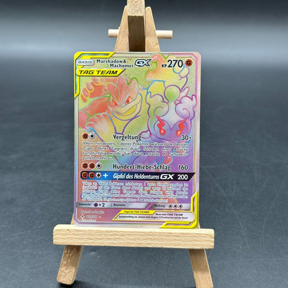 Pokemon Marshadow & Machamp GX 221/214 Tag Team Revenge Full Art Deutsch
