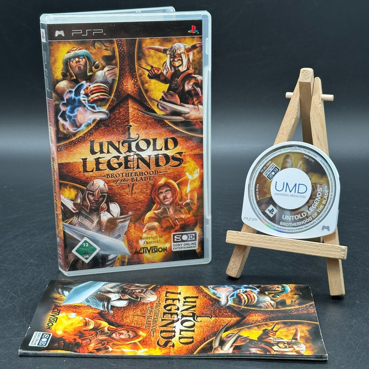 Untold Legends - Brotherhood of the Blade (PlayStation Portable, PSP)