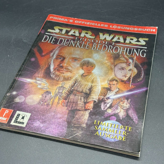 Star Wars Episode 1 Die Dunkle Bedrohung Prima Lösungsbuch Glanz Cover Top