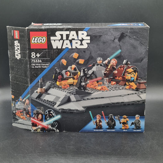Lego Star Wars 75334 Obi Wan Kenobi vs Darth Vader (2 Figuren fehlen)