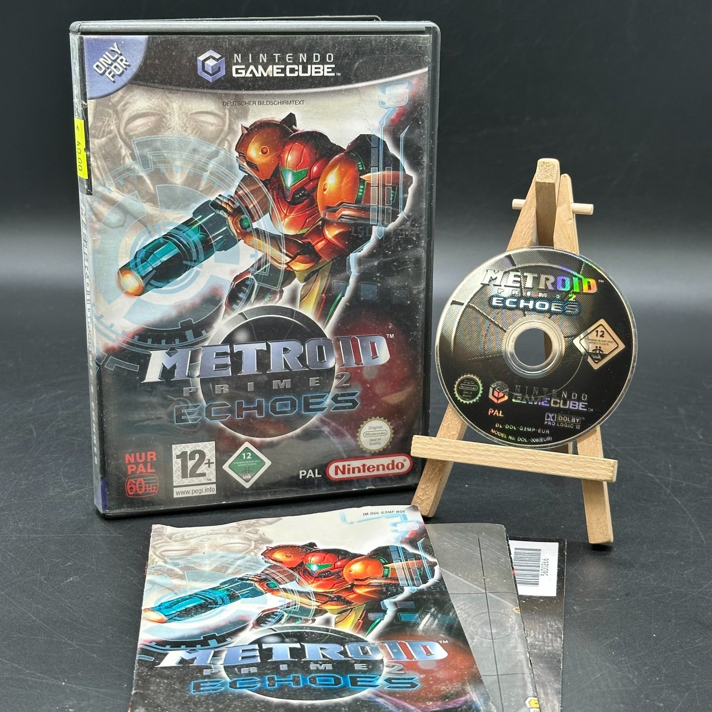 Metroid Prime 2 Echoes (Nintendo Gamecube) - CD aufpoliert ✅