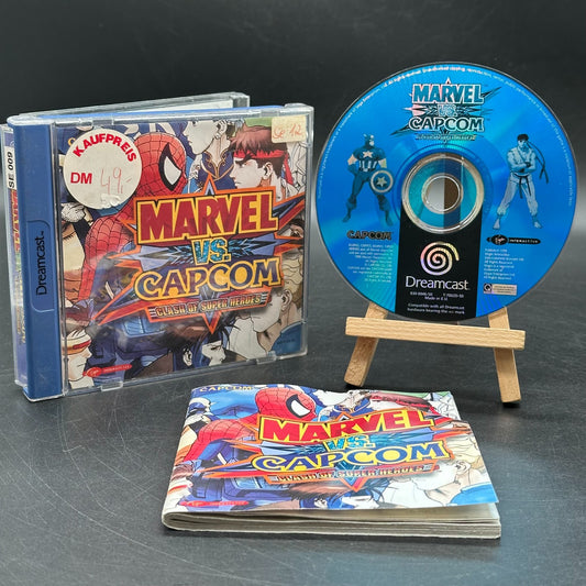 Marvel vs. Capcom - Clash of Super Heroes (Sega Dreamcast) - CD aufpoliert ✅