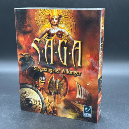 SAGA Siegeszug der Wikinger Cryo PC CD-ROM Windows 95/98, 1999 Big Box