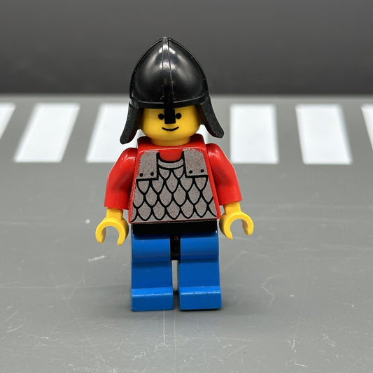 Scale Mail - Red with Red Arms (cas154) - LEGO Castle Minifigur