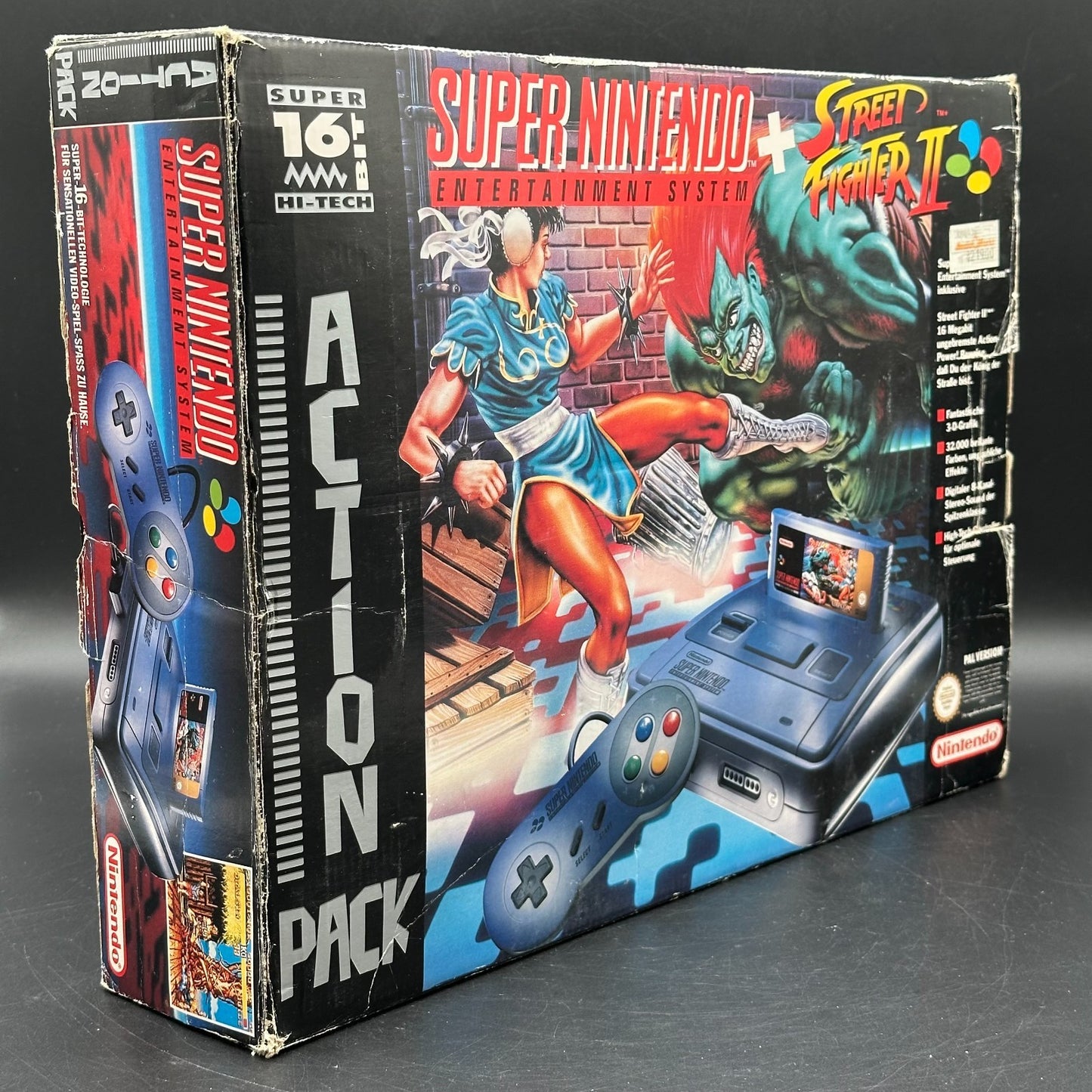 Super Nintendo SNES Konsole in OVP - Street Fighter II 2 Action Pack