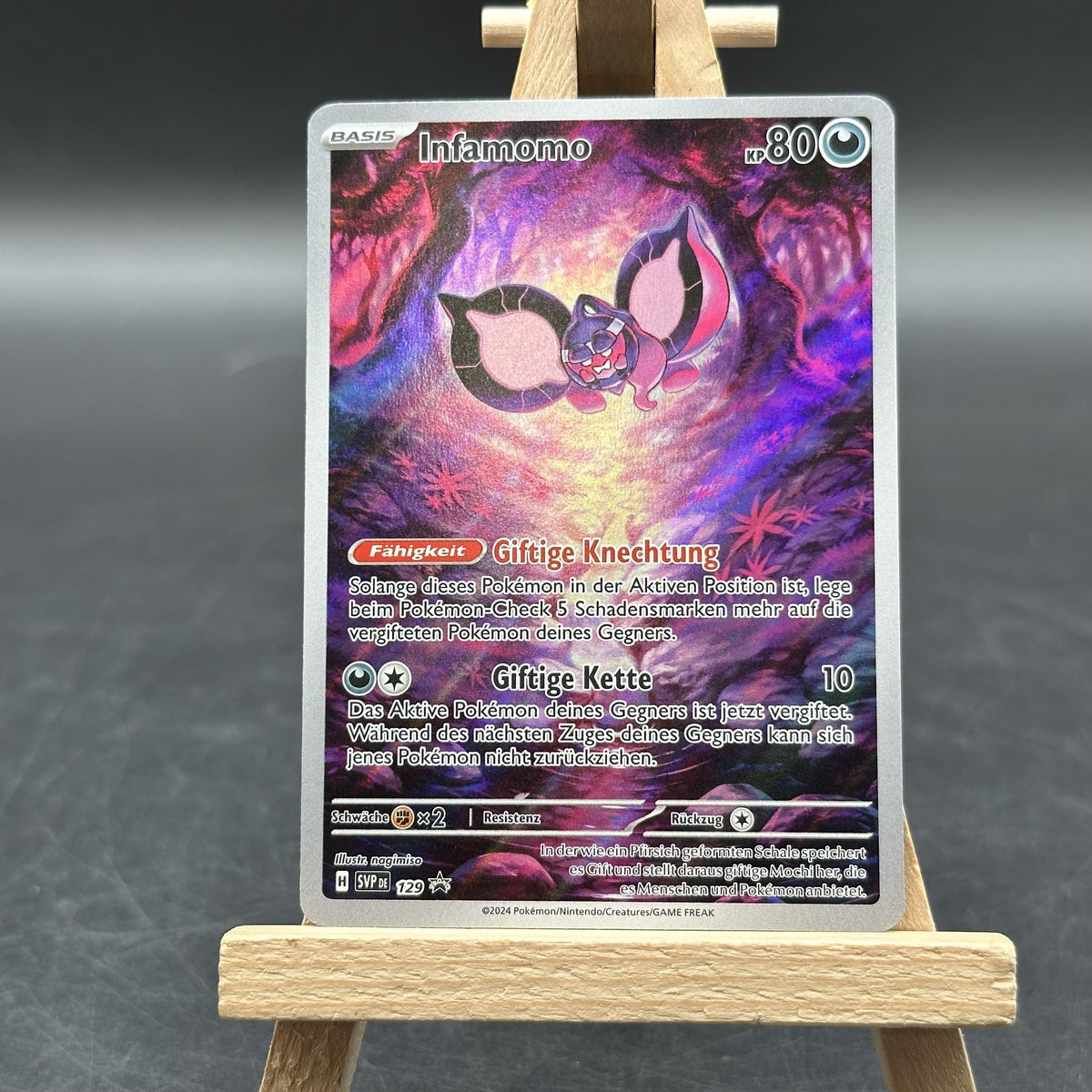 Infamomo - Karmesin & Purpur Black Star Promos - PR-SV 129/215 (Pokémon TCG, ...