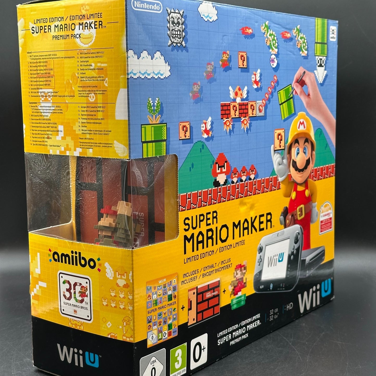 Nintendo Wii U Super Mario Maker 32GB Spielekonsole - Schwarz