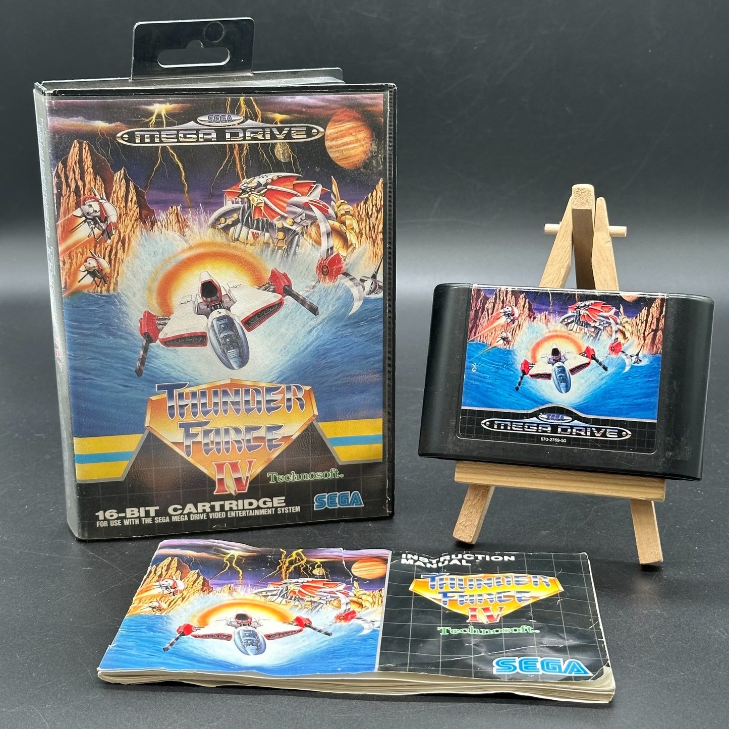 THUNDER FORCE IV 4 - Sega Mega Drive - (1992) CiB