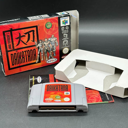John Romeros Daikatana - Nintendo 64 - N64 - OVP - CIB