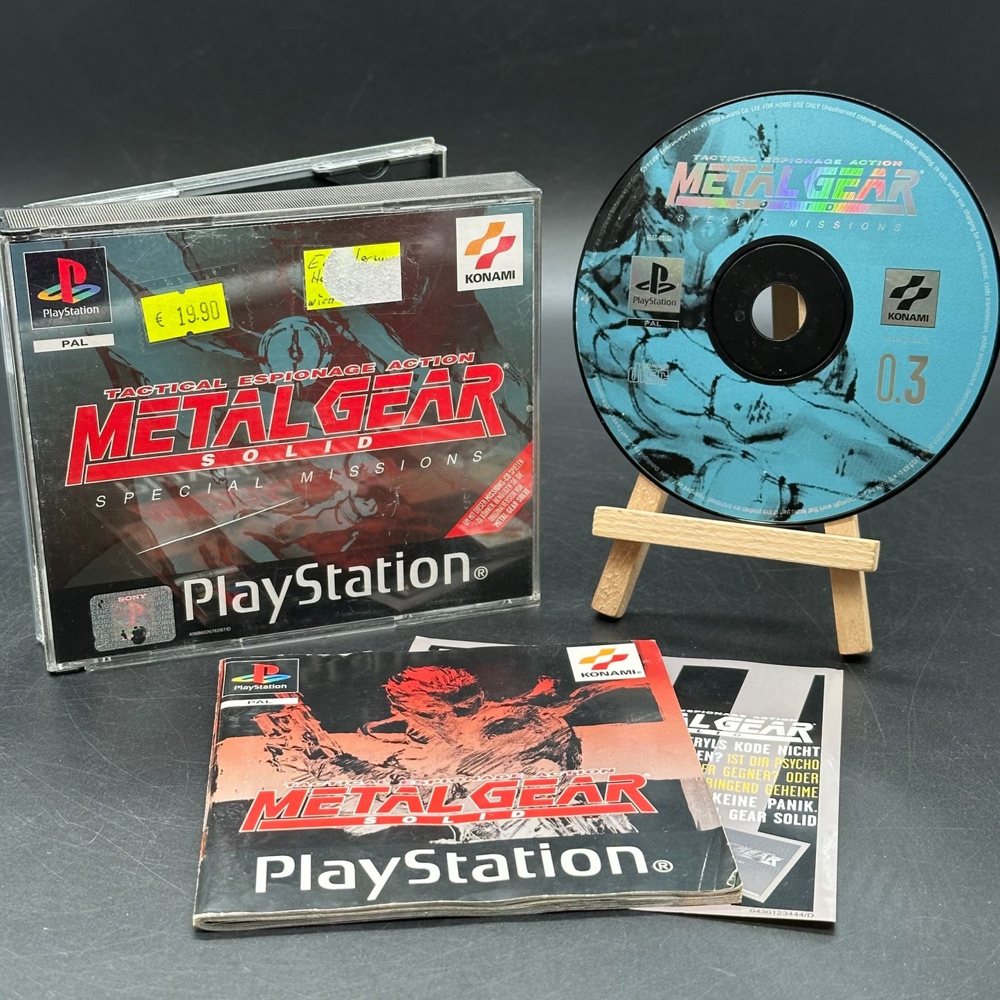 Metal Gear Solid - Special Missions (PlayStation 1, PS1) - CD aufpoliert ✅
