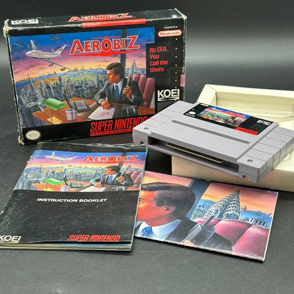 Aerobiz in OVP (Super Nintendo, SNES) SNES US