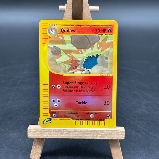 Quilava - Reverse Holo - 91/165 (Pokémon TCG, Englisch)