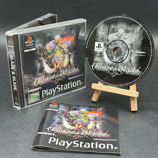 Blaze & Blade (Playstation 1, PS1) - CD aufpoliert ✅