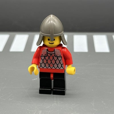 Scale Mail - Red with Red Arms (cas148) - LEGO Castle Minifigur