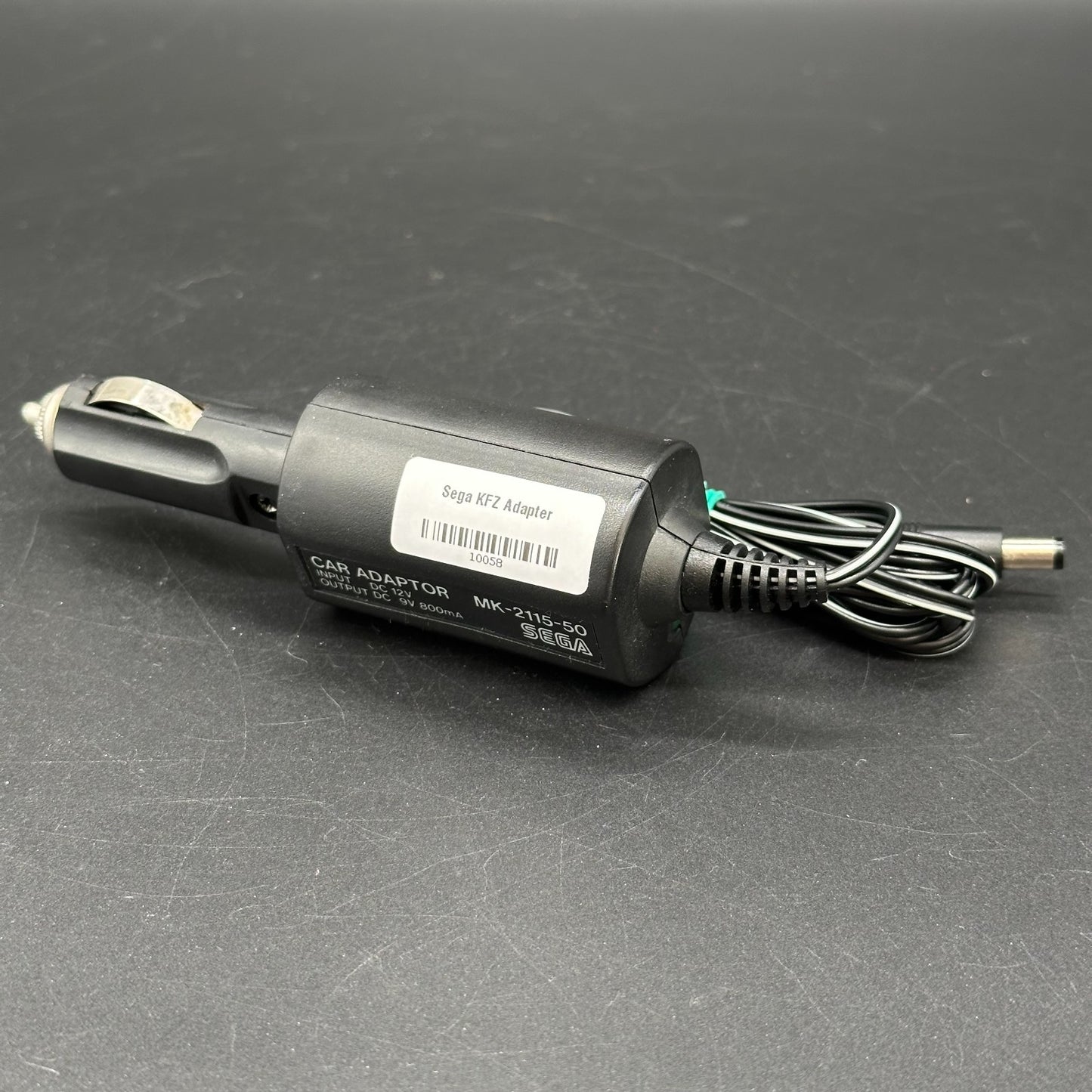 Original SEGA Game Gear Car Auto Adapter gebraucht