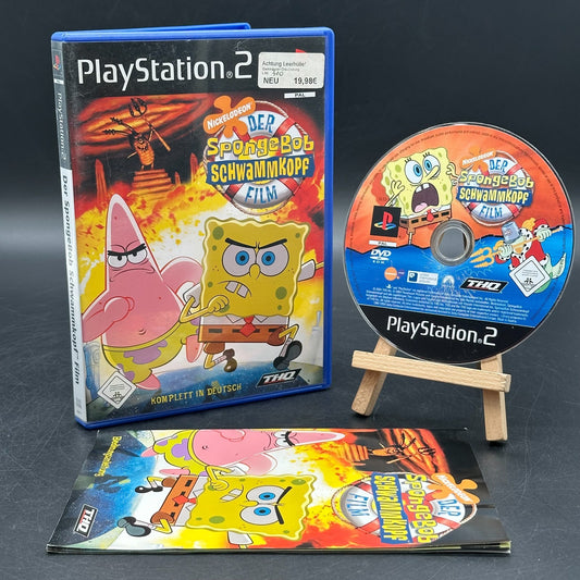 Der SpongeBob Schwammkopf Film (PlayStation 2, PS2) - CD aufpoliert ✅