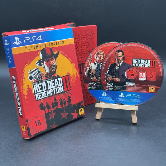Red Dead Redemption 2 Sony PlayStation 4 PS4 PAL Spiel OVP Ultimate Edition 2018