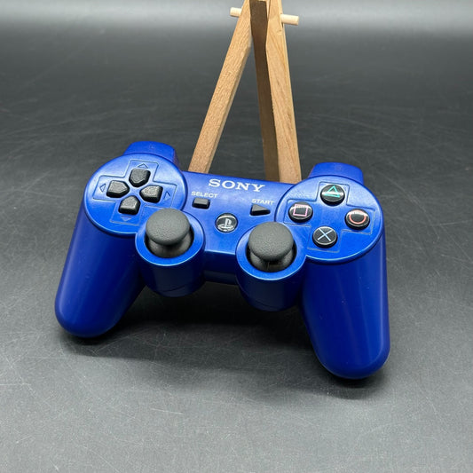 Sony PS3 DualShock 3 Controller Blau Metallic Original Wireless Sixaxis
