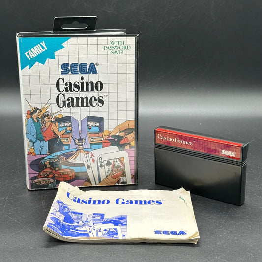 Casino Games - Sega Master System
