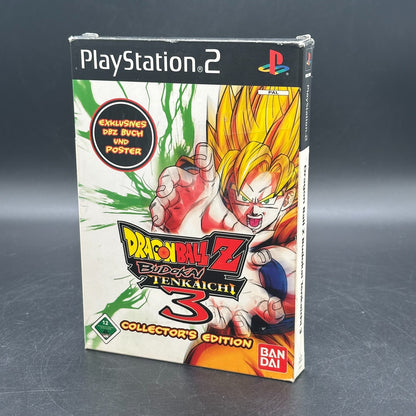 Dragonball Z Budokai Tenkaichi 3 - Collectors Edition - PS2 - OVP - Poster fehlt