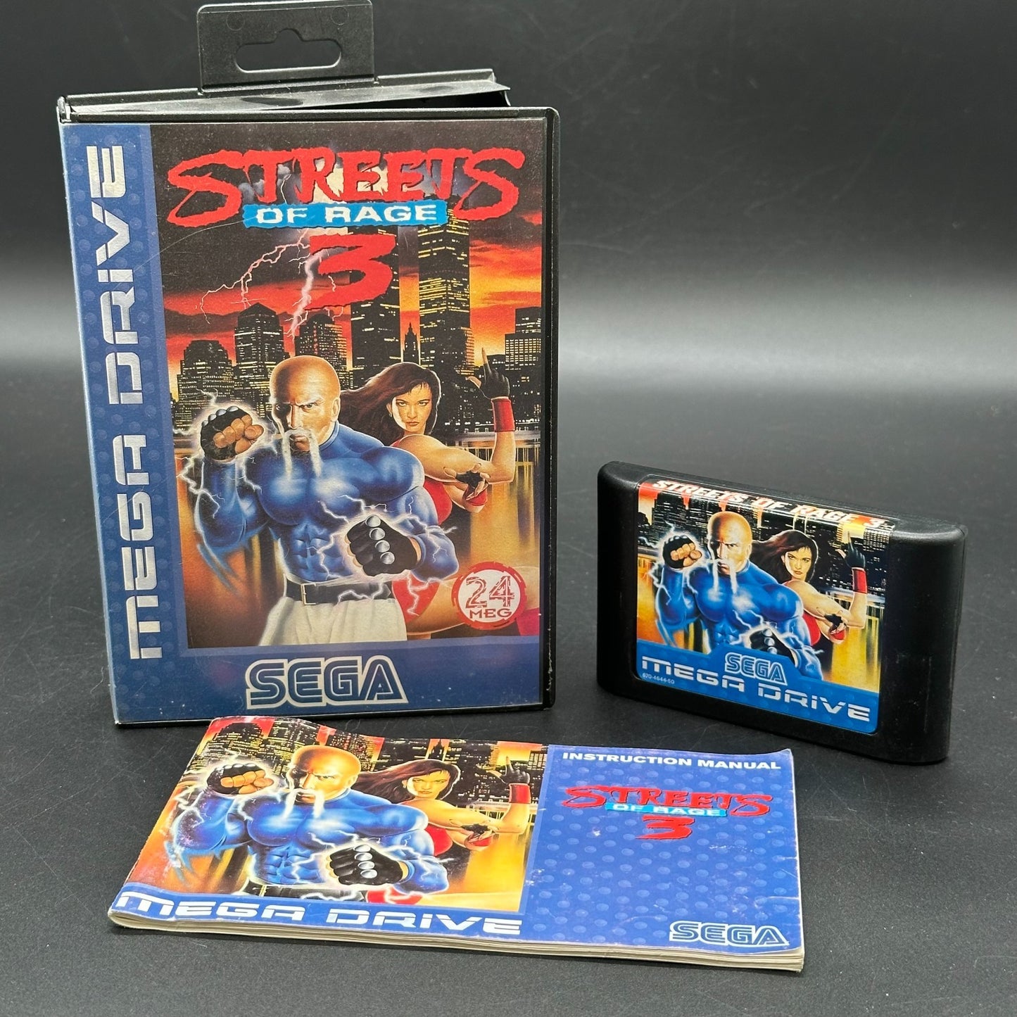 Streets of Rage 3 Sega Megadrive Mega Drive OVP CIB