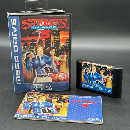 Streets of Rage 3 Sega Megadrive Mega Drive OVP CIB