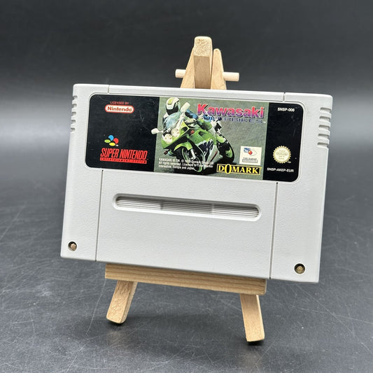 Kawasaki Superbikes Super Nintendo SNES PAL Spiel nur Modul 1995 Retro