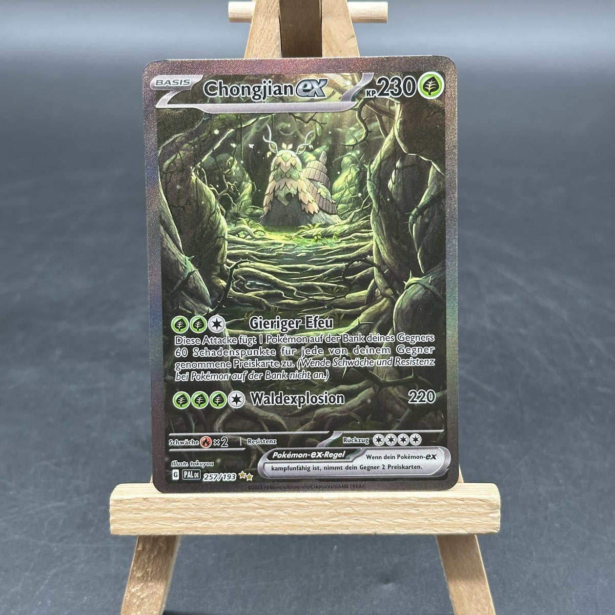 Chongjian-ex - Entwicklungen in Paldea - PAL 257 (Pokémon TCG, Deutsch, Ex)