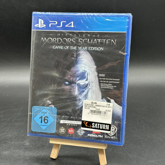 Mittelerde: Mordors Schatten Sony PlayStation 4 PS4 PAL Spiel Neu Sealed OVP