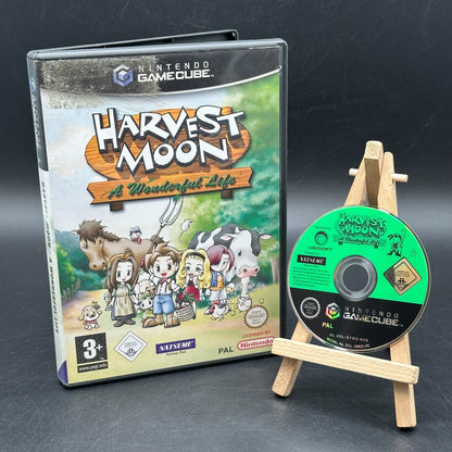 Harvest Moon - A Wonderful Life (Nintendo GameCube) - CD aufpoliert ✅