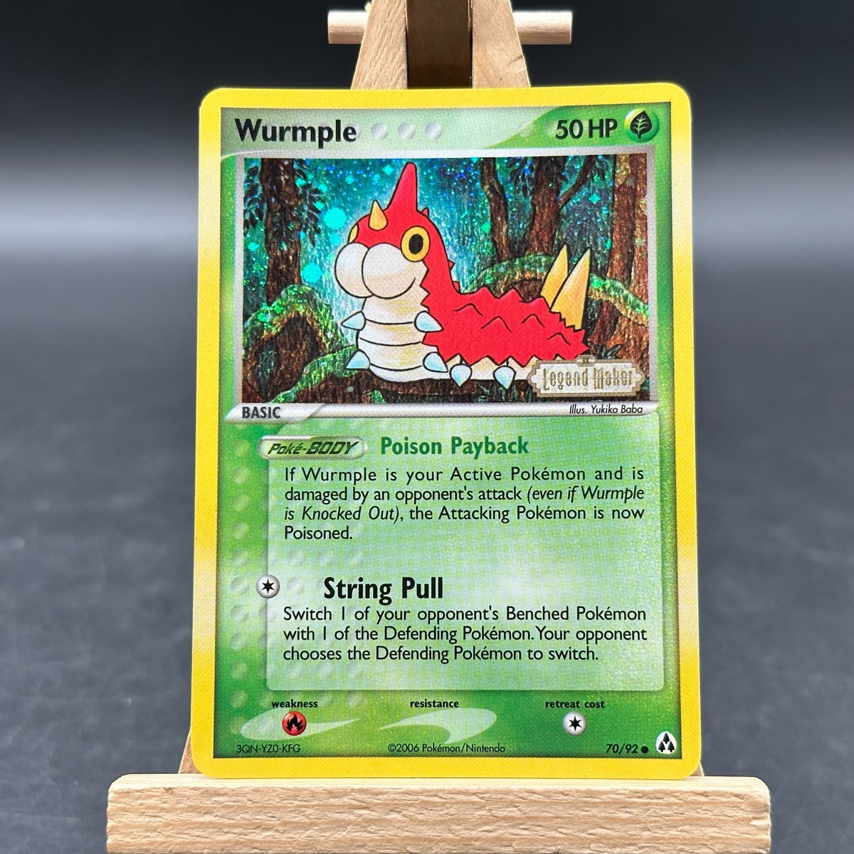 Wurmple - Legend Maker - LM 70 (Pokémon TCG, Englisch)