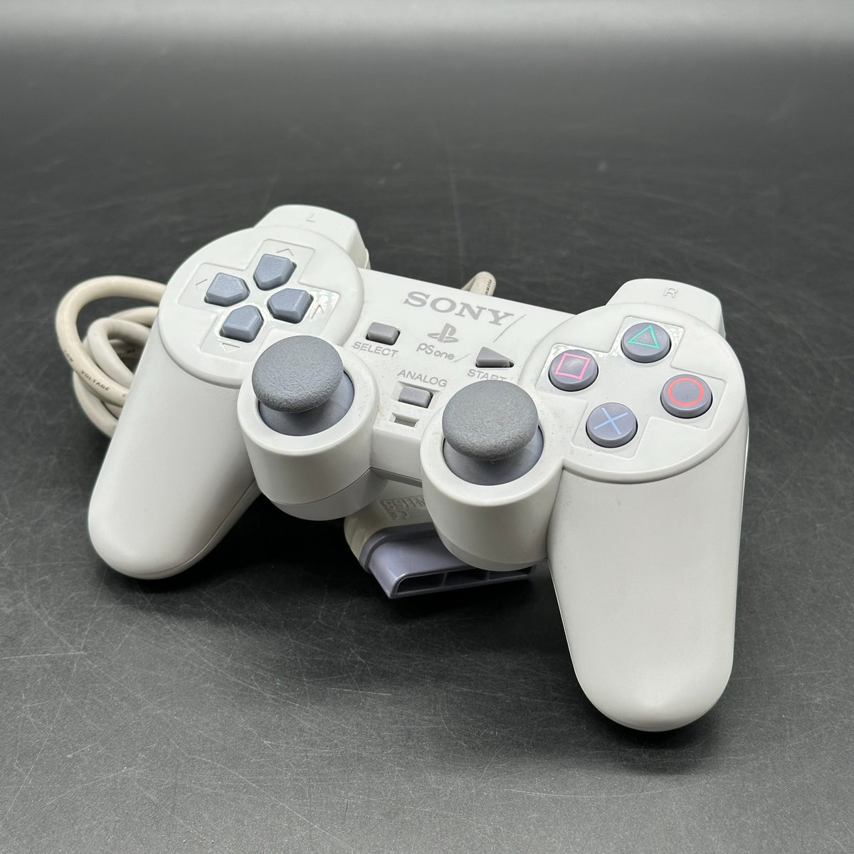 Original Sony PlayStation One / 1 Dualshock Controller Weiß PS1 (SCPH-110)