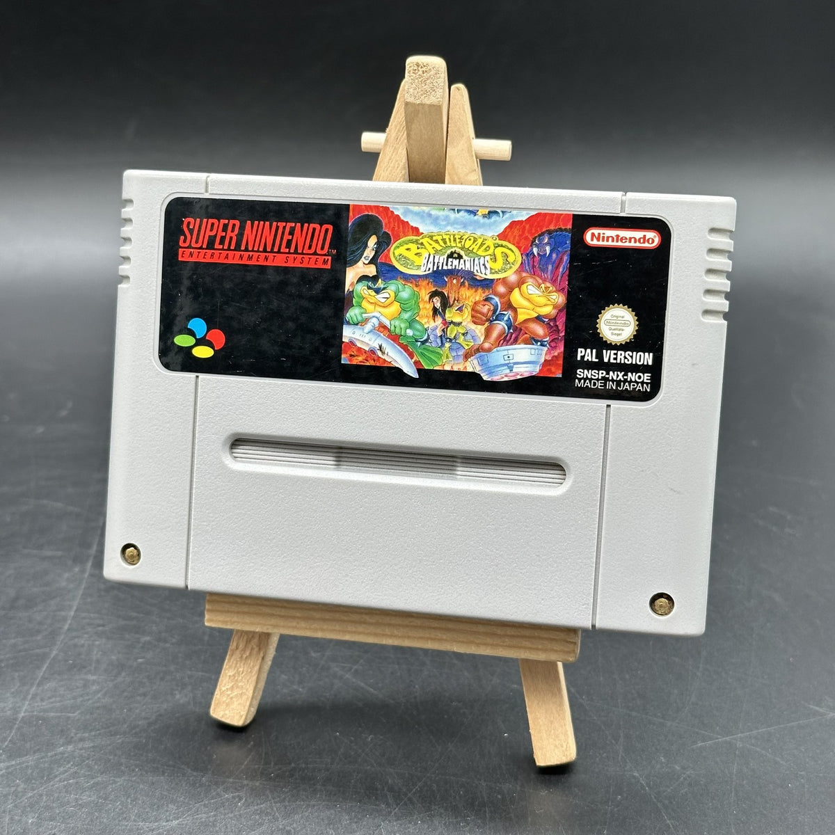 Battletoads in Battlemaniacs Super Nintendo SNES PAL Spiel nur Modul
