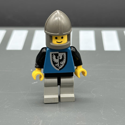 Black Falcon - Light Gray Legs with Black Hips (cas102) - LEGO Castle Minifigur