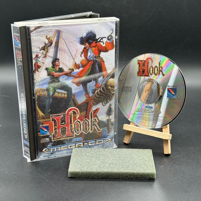 SEGA Mega CD - Hook - Spiel mit OVP und Anleitung - Sony - Peter Pan