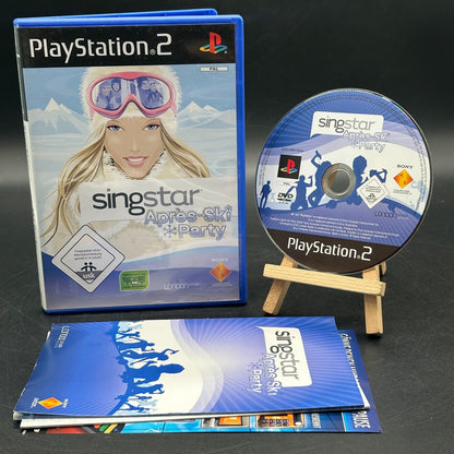 SingStar: Après-Ski Party (Sony PS2, 2007) inkl. Handbuch - Disc poliert ✅