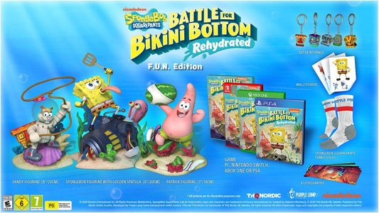 Spongebob SquarePants: Battle for Bikini Bottom - Rehydrated FUN Edition Switch