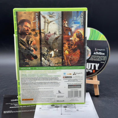 Call of Duty: Black Ops II Microsoft Xbox 360 PAL Spiel OVP komplett 100% Uncut – Bild 2