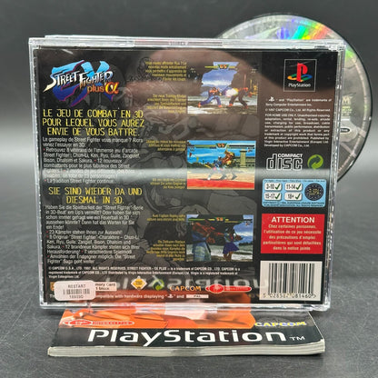 Street Fighter Ex Plus Alpha (PlayStation 1, PS1) - CD aufpoliert ✅