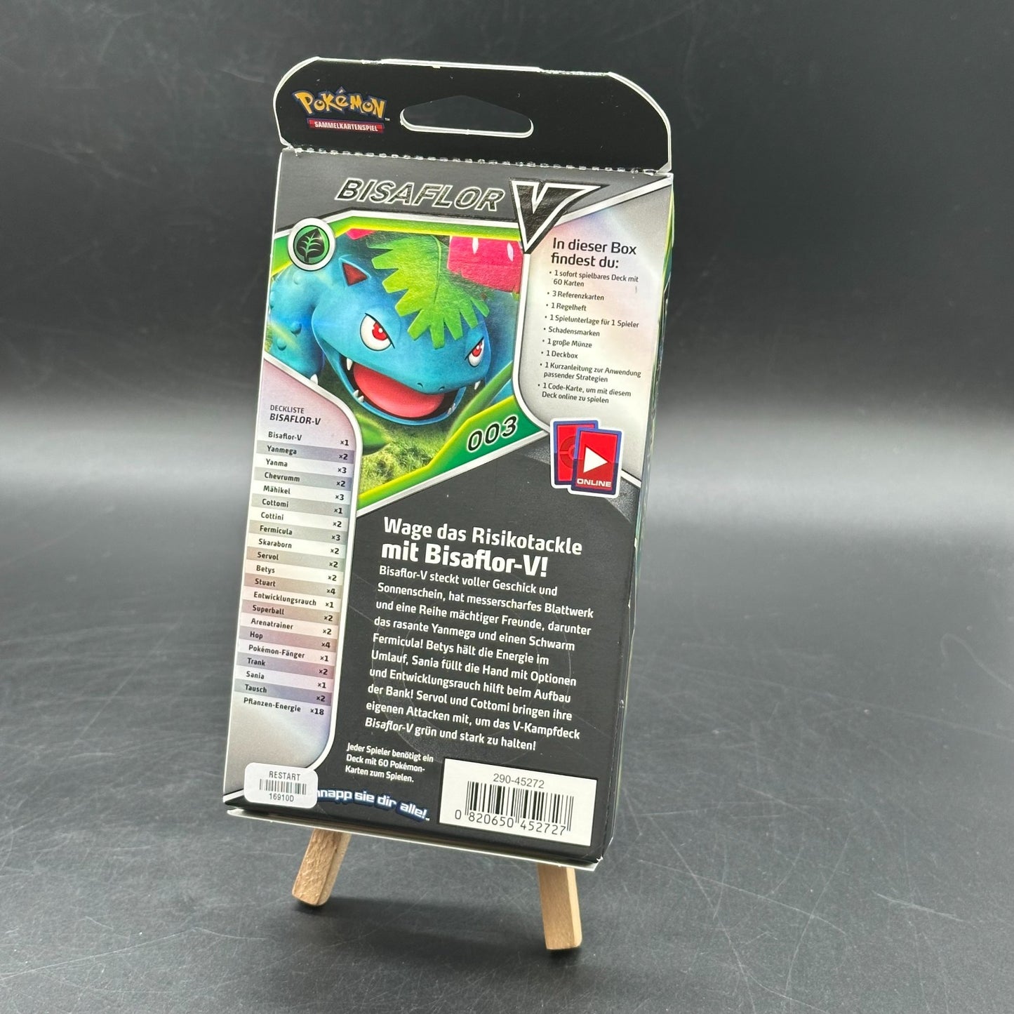 Pokémon Bisaflor V Kampf Deck Themendeck Deutsch - Neu & OVP