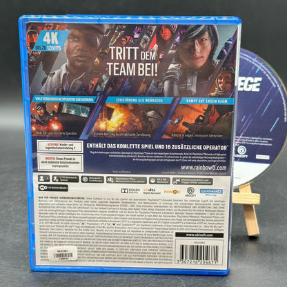 Tom Clancy's Rainbow Six: Siege Deluxe Edition Sony Playstation 5 Handbuch entha