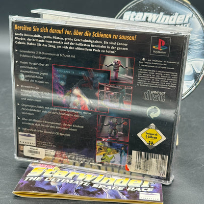 Starwinder: The Ultimate Space Race | Sony Playstation 1 | PS1 | OVP | Game