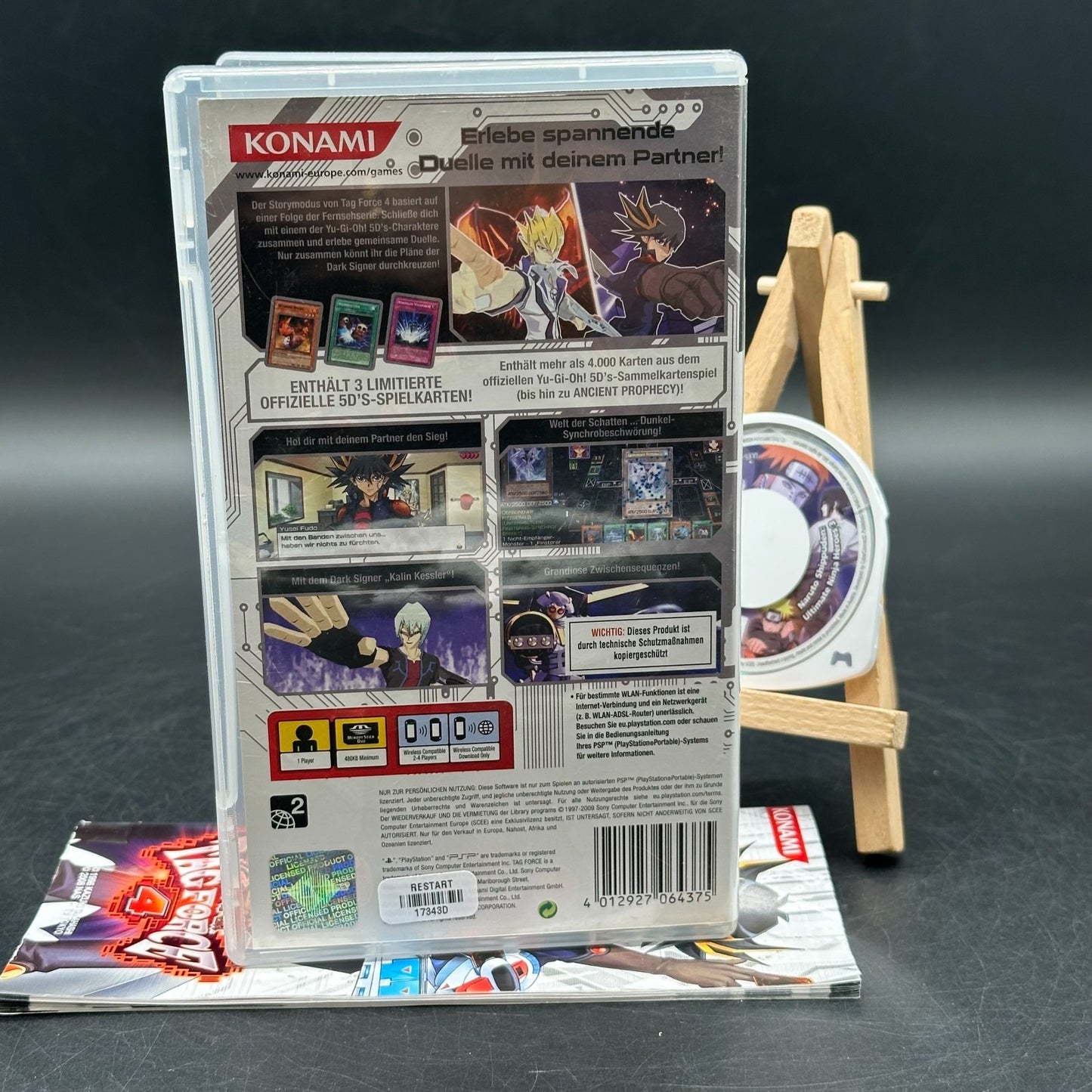 Yu-Gi-Oh! 5 Ds Tag Force 4 (Sony PSP)